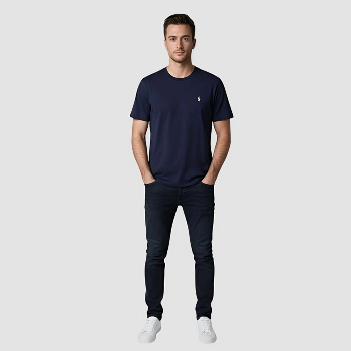 Navy Blue Classic T-Shirt